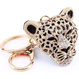 Leopard charm Keychain